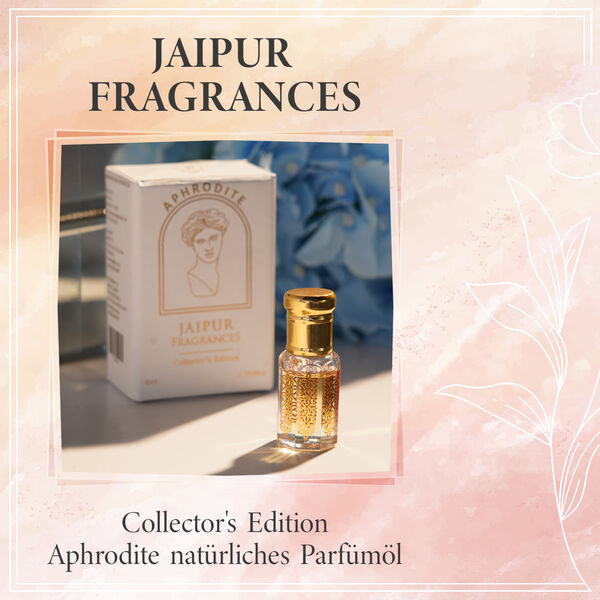Jaipur Fragrances - Collector's Edition Aphrodite natürliches Parfümöl, 5ml image number 3