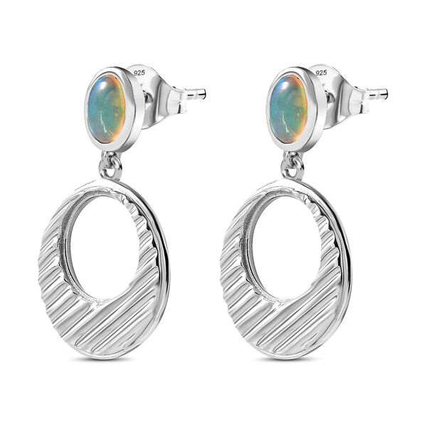 Royal Bali Kollektion- Nat&uuml;rliche, &auml;thiopische Welo Opal-Ohrringe - 1,01 ct. image number 4