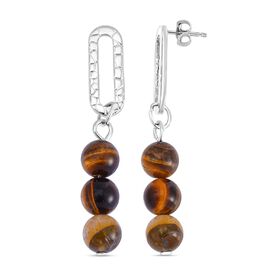 Tigerauge Ohrringe - 25 ct.
