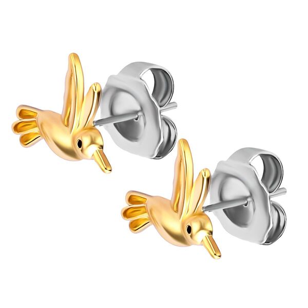 Mehrfarbiger Kristall-Vogel-Anh&auml;nger mit Kette image number 7