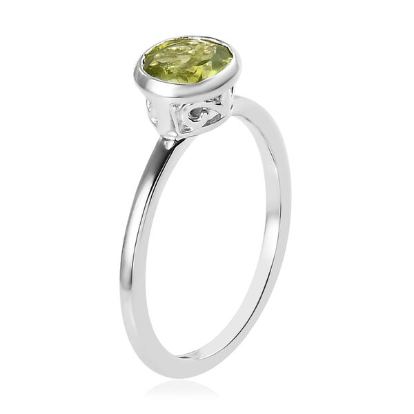 Natürlicher Peridot-Ring, 925 Silber  ca. 0,88 ct image number 5