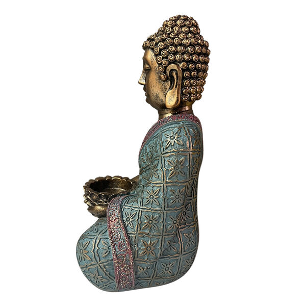 Buddha Harz Dekoartikel, 15,5x13x25,5cm image number 1
