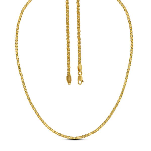 ILIANA Spiga-Halskette in 750 Gold, 3,59g image number 6