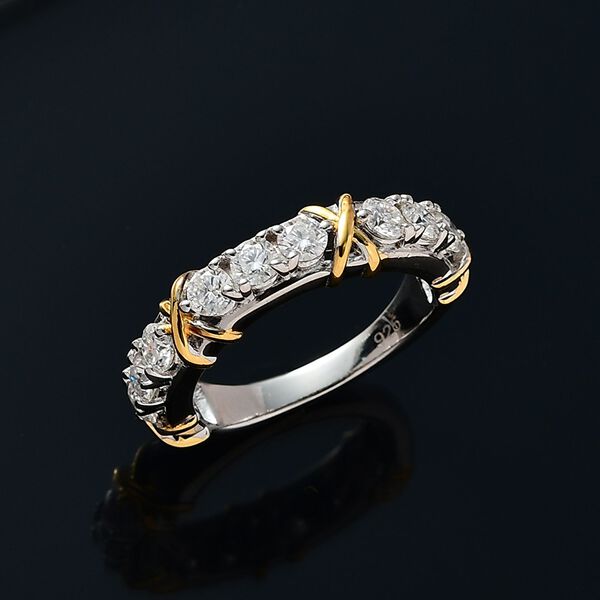 Moissanit Ring - 0,93 ct. image number 2