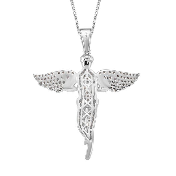 Moissanit Anhänger mit Kette, 925 Silber rhodiniert ca. 1.99 ct image number 5