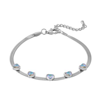 Kristall Armband, 19 cm
