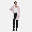 Kuschelweicher, geschmeidiger Cardigan mit Kapuze und zwei Taschen, 114x82 cm, altrosa