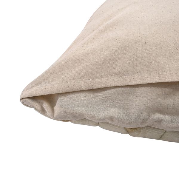 Luxus Kissenh&uuml;lle gewebt, 50 x 75 cm, Blau Wei&szlig; image number 5