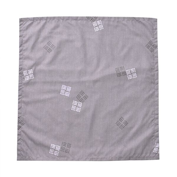 6-tlg. Bettw&auml;sche-Garnitur mit doppelseitigem Druck, Floralmuster, grau image number 10