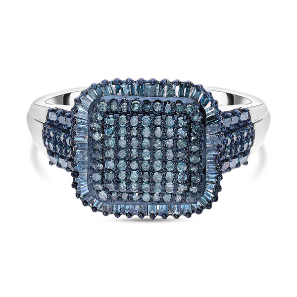 Blauer Diamant-Ring - 1 ct. image number 0