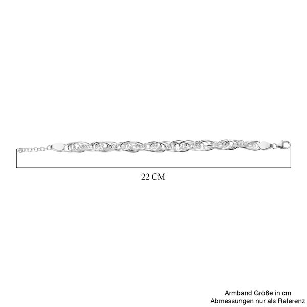 925 Silber Armband ca. 19 cm ca. 18,83g image number 5