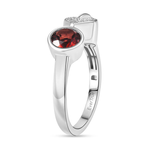 EverTrue roter Granat Ring - 1 ct. image number 5