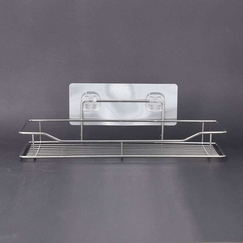 Wasserdichtes Badezimmer-Duschregal aus Edelstahl, 35x12,5x8 cm image number 0