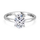 LUXURIANT DIAMOND - Lab Grown Diamant VS-EF SGL zertifiziert Ring 950 Platin (Größe 19.00) ca. 2.00 ct