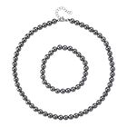 Terahertz Schmuckset 316L Edelstahl ca. 255,00 ct.