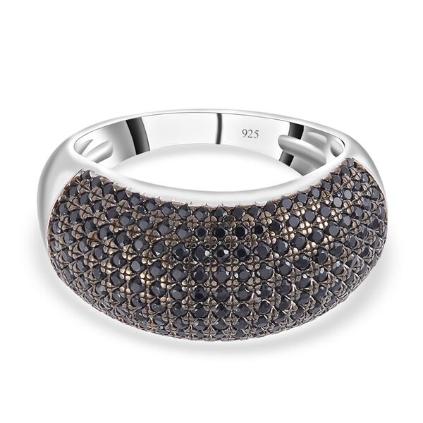 Schwarzer Spinell-Ring - 1,78 ct.