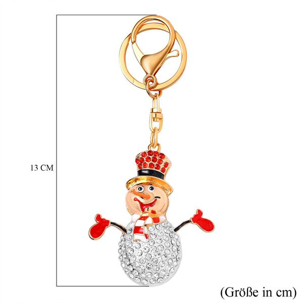 3 Stück Dekorativer Schlüsselanhänger mit Weihnachtsmotive, mehrfarbig image number 9