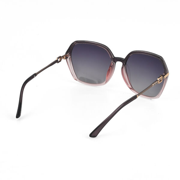 LA MAREY Sonnenbrille UV400 mit polarisierten Gl&auml;sern leichter Rahmen 14,5 x 15 cm Grau image number 5