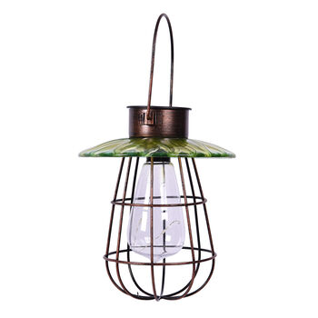 Solar Laterne Gartendekoration, Gr&ouml;&szlig;e 17x17x80 cm, Mehrfarbig