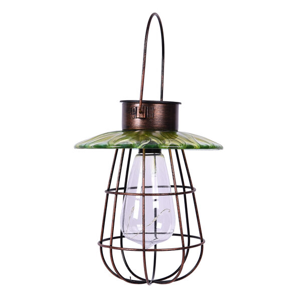 Solar Laterne Gartendekoration, Gr&ouml;&szlig;e 17x17x80 cm, Mehrfarbig