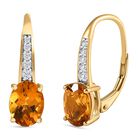 AAA Premium brasilianische Heliodor und Zirkon-Ohrringe - 2,38 ct. image number 0