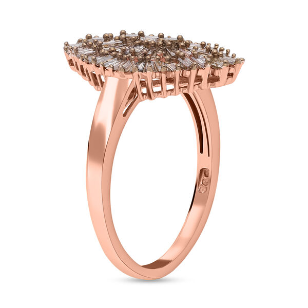 Nat&uuml;rlicher Champagner-Diamant-Ring - 1 ct. image number 4