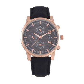 STRADA - Japanisches Uhrwerk, Wasserdicht, Ros&eacute;gold Beschichtung, 23 cm