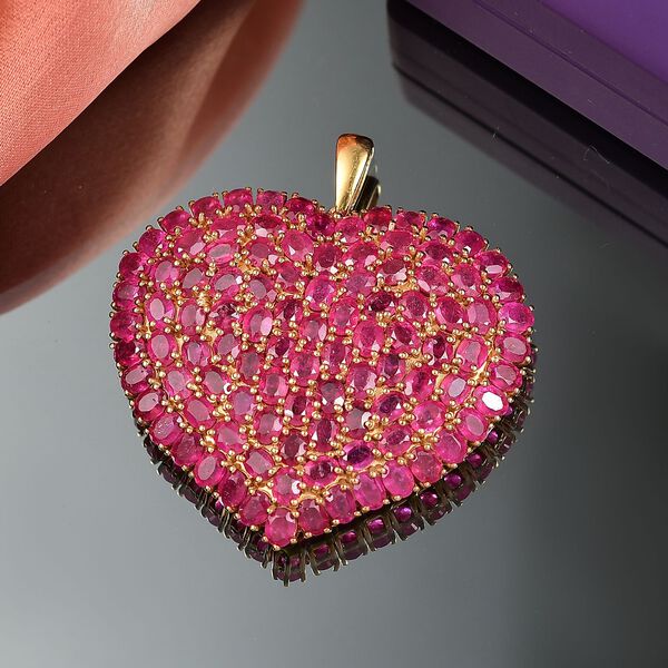 Afrikanischer Rubin Anh&auml;nger - 26,93 ct. image number 2