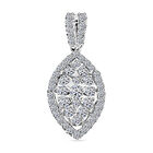 JCK Vegas Exklusive Kollektion - Lab-grown Diamant SI/G-H Anhänger  417 Gold ca. 1.00 ct