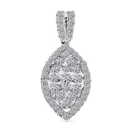 JCK Vegas Exklusive Kollektion - Lab-grown Diamant SI/G-H Anh&auml;nger  417 Gold ca. 1.00 ct