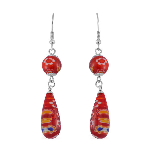 3er-Set- Ohrringe im Murano-Stil image number 11