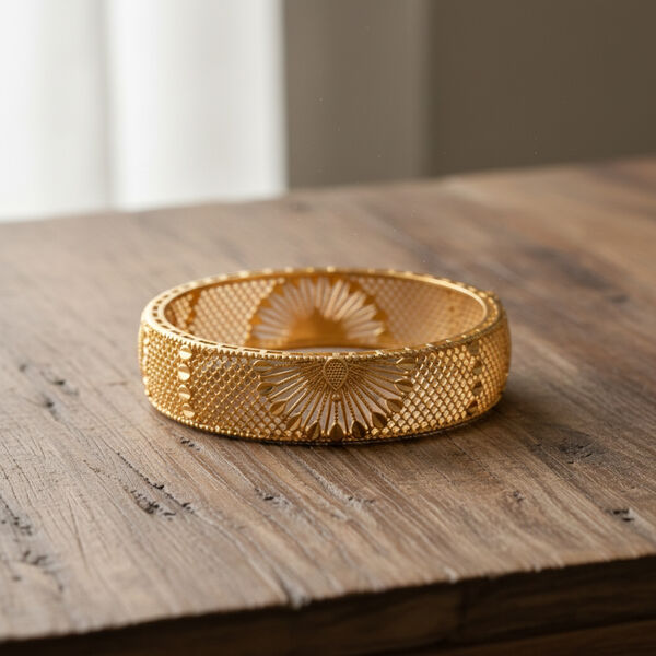 Nickelfreies Messing Armreif ca. 19 cm ca. 26,20g image number 1