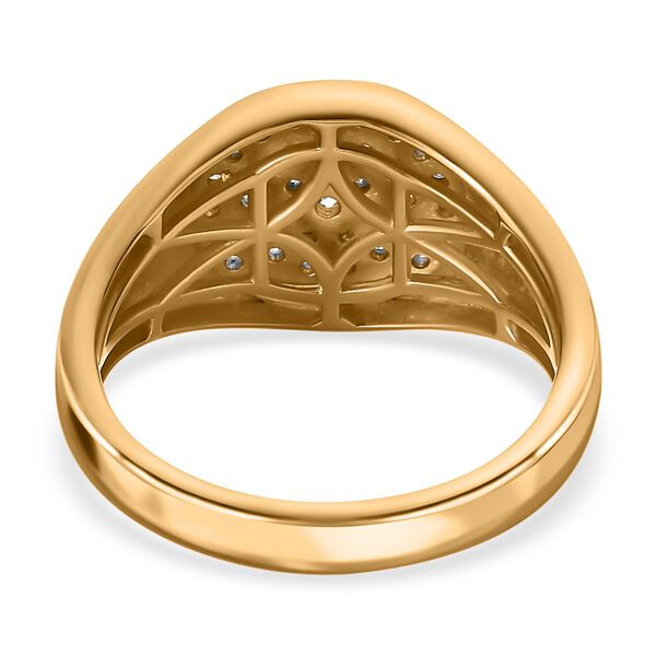 Moissanit Ring, ca. 0.60 ct image number 5