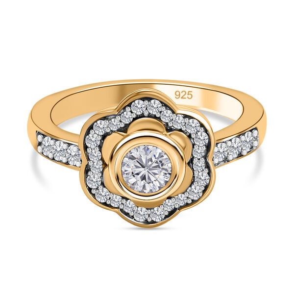 Moissanit Ring - 0,71 ct.