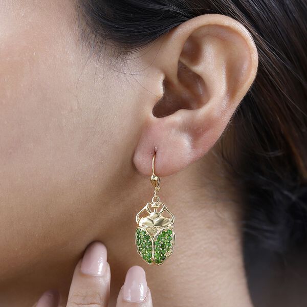 GP Creature Kollektion- Chromdiopsid und Saphir-Ohrringe - 2,30 ct. image number 3