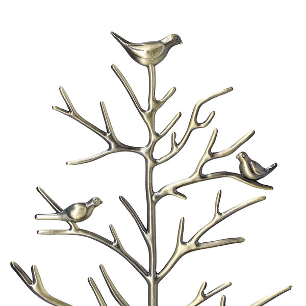 Antiker Vogel Baum Schmuckst&auml;nder, Gold image number 2