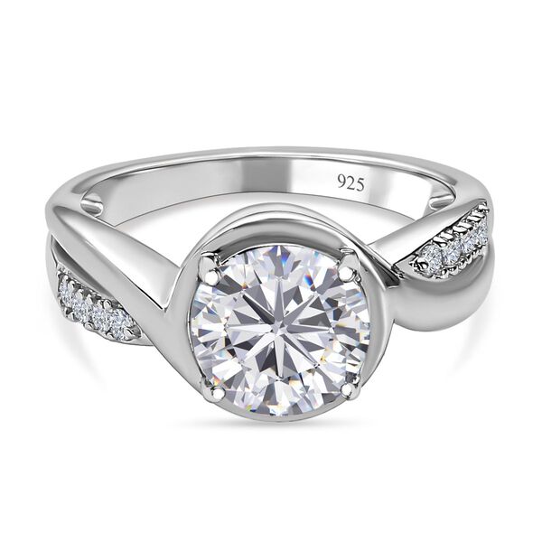 Moissanit Ring, ca. 1.94 ct