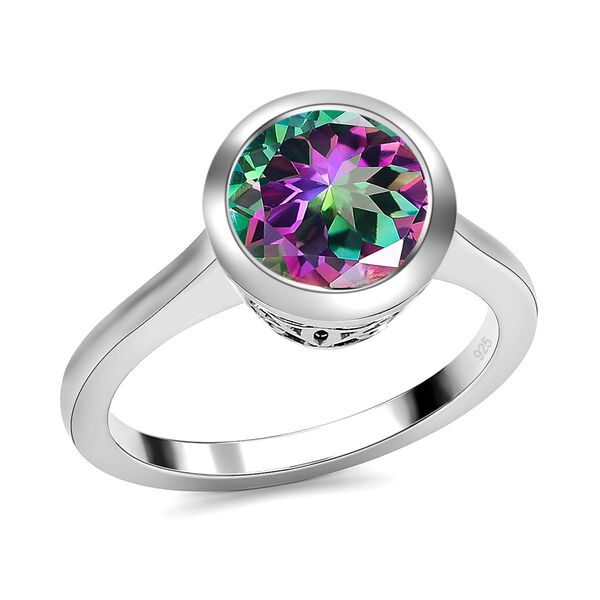 Nordlicht mystischer Topas-Ring - 4,39 ct. image number 4