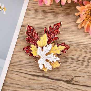 emailliert Brosche 35,00g