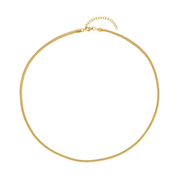 Spigakette, ca. 50 cm, 316L Edelstahl IP-Gelbbeschichtung ca. 9,00g