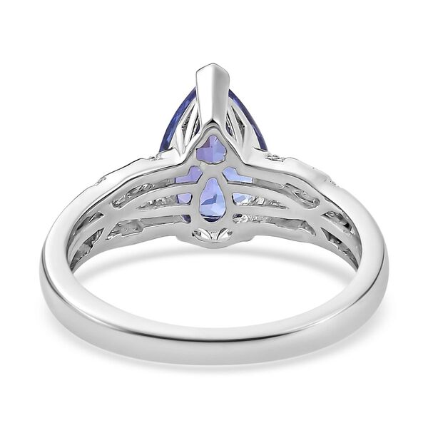 RHAPSODY AAAA Tansanit und VS EF Diamant Ring in 950 Platin - 1,79 ct. image number 5