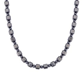 Terahertz Halskette ca. 50 cm 925 Silber rhodiniert ca. 240.00 ct