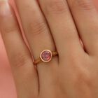 Roter Moissanit-Ring - 1,23 ct. image number 2