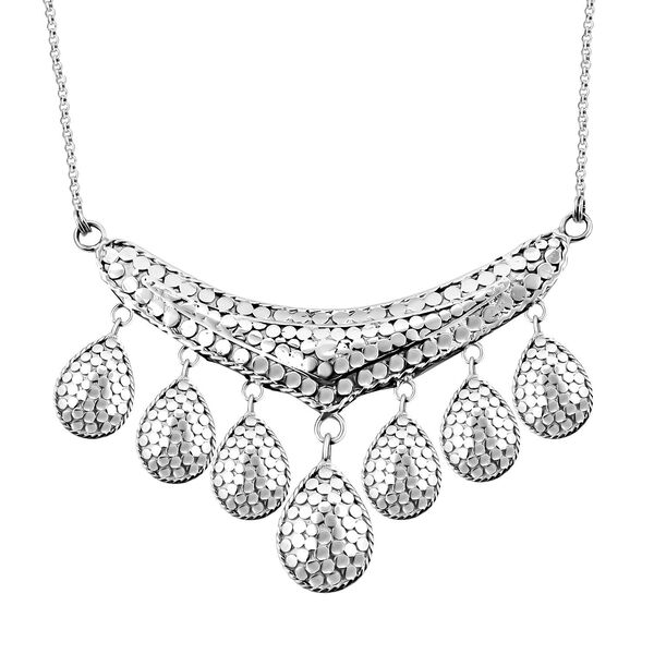 Royal Bali Kollektion- Halskette in 925 Silber, 45cm