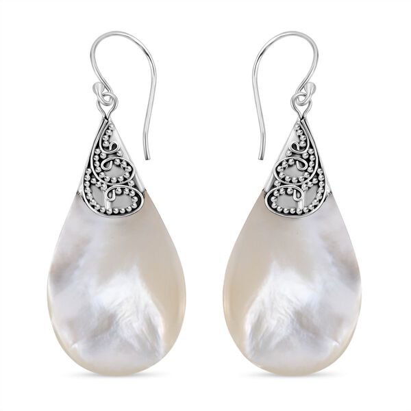 Royal Bali - Perlmutt Ohrringe 925 Silber