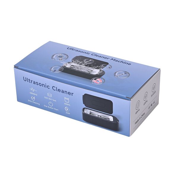 Ultraschallreinigungsger&auml;t f&uuml;r Brillen, 24W, 600ml, 24,5x12,2x7cm, wei&szlig; image number 12