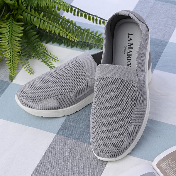 LA MAREY - Damenschuhe mit rutschfester Sohle, Gr&ouml;&szlig;e 36, Grau image number 2