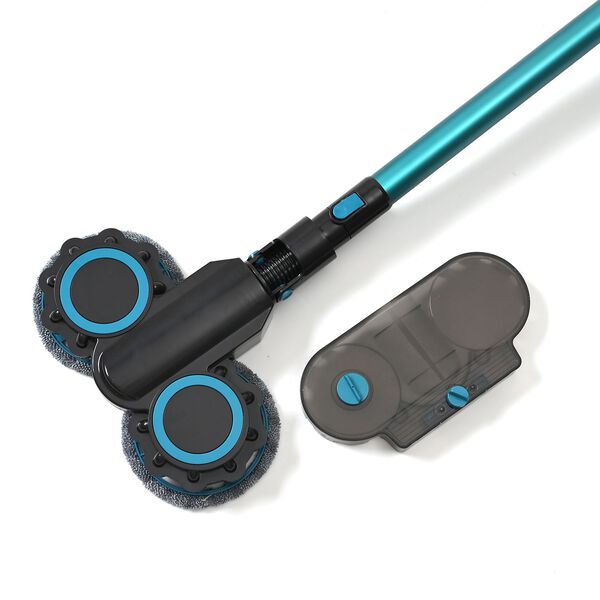 Multifunktionaler kabelloser Staubsauger, 2 in 1 Stiel und Handstaubsauger, 110x25x17 cm, Gr&uuml;n image number 4