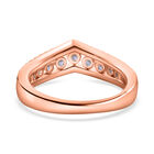 LUSTRO STELLA Zirkonia Ring in rosévergoldetem Silber- 2,11 ct. image number 3