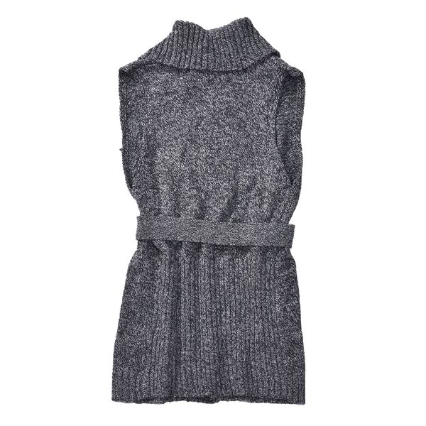 Damen Weste, Melange schwarz image number 2